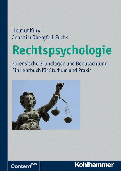 Image du produit Rechtspsychologie (Allemand, Joachim Obergfell-Fuchs, Helmut Kury, 2012)