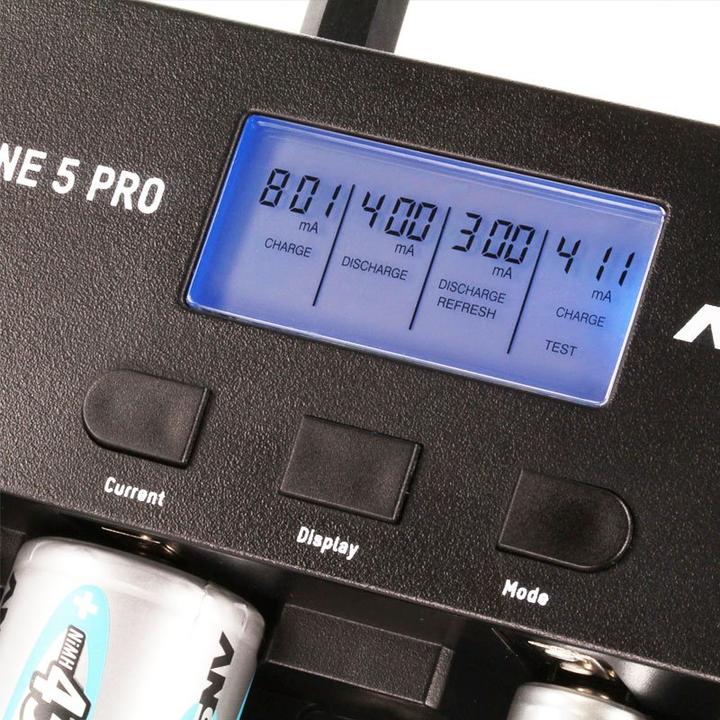 Immagine prodotto Ansmann Caricabatterie Powerline 5 Pro (1 pz., Caricabatterie senza batteria)