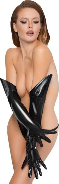Actual product image Black Level Vinyl Gloves black M (M)