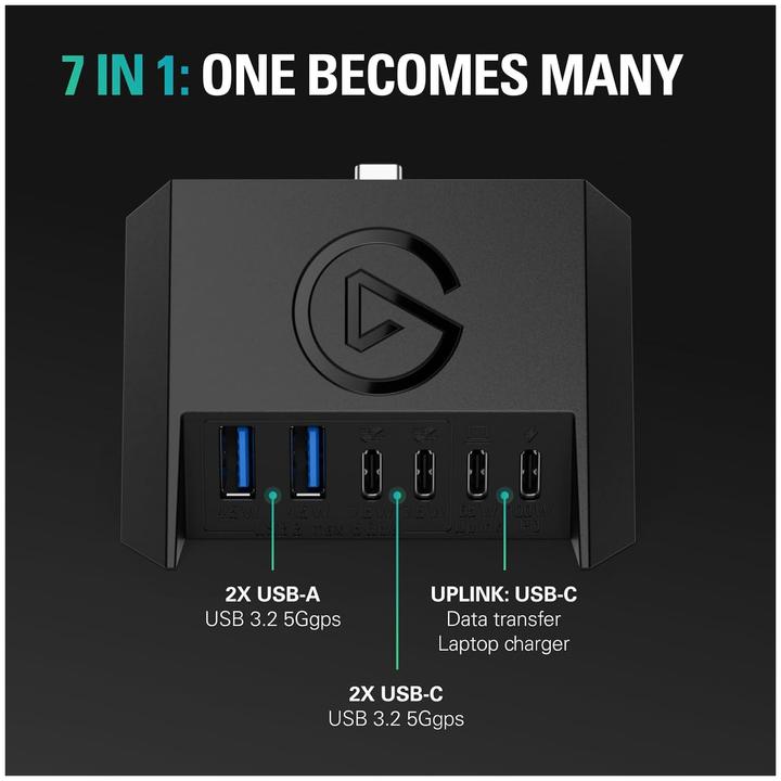 Produktbild Elgato USB Hub for Stream Deck + (USB-C, 4 Ports)