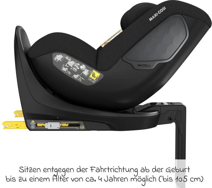 Productafbeelding Maxi-Cosi Mica Eco | MC MICA ECO I-SIZE AUTHENTIC BLACK (Reboarder, ECE R129/i-Size standaard)