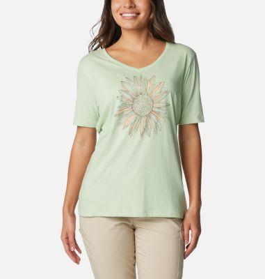 Actual product image Columbia Bluebird Day Relaxed V Neck (XS)