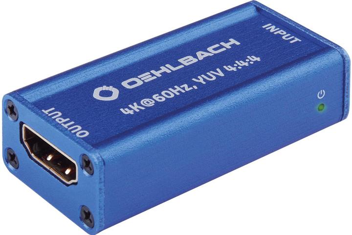 Oehlbach HDMI UHD Repeater (Fernbedienung)