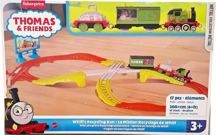 Mattel Fisher Price Thomas & Friends Whiff's Recycling Run Σετ με Τρενάκι για 3+ Ετών JCY74
