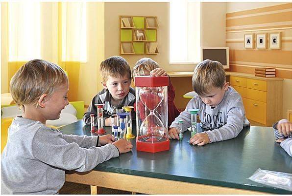 Image du produit Eduplay Horloge Gigasand 5 min rouge