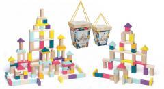 Actual product image Cubika Wooden blocks set 100 pieces