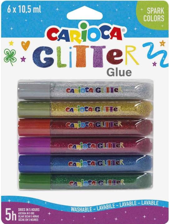 Image du produit Carioca Crayon à paillettes (Multicolore, 6 x)