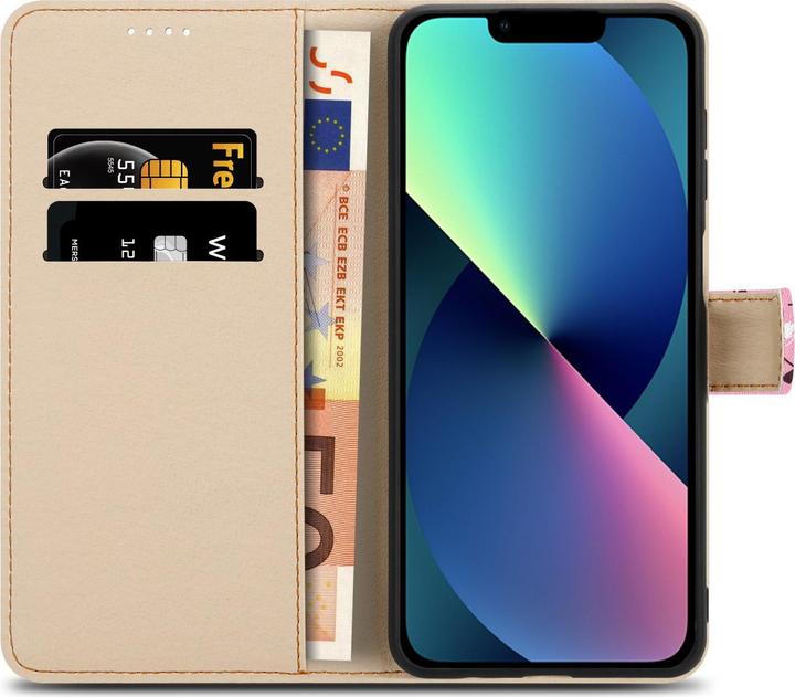 Actual product image Cadorabo Book cover with print (Apple iPhone 13 mini)
