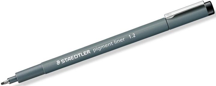 Produktbild Staedtler Fineliner Pigment liner 308 Strichstärke: 1,2 mm Schreibfarbe: schwarz (Schwarz, Grau, 1 x)