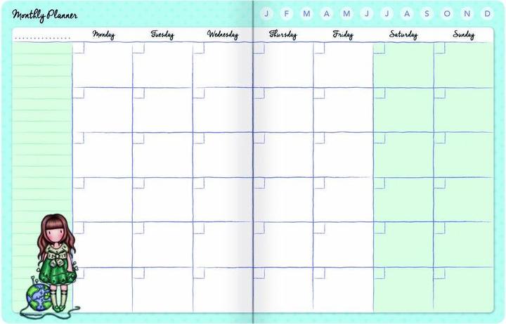 Produktbild Gorjuss Agenda Leopard (11.5 x 14.5 x 2 cm) (11.5 x 14.5 cm)