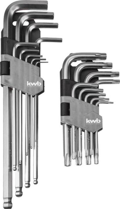 Produktbild kwb Sechskantschlüssel-Set 8teilig