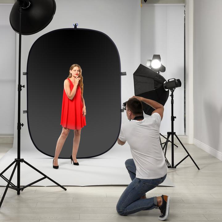 Actual product image Walimex 2in1 folding background (150 cm, 200 cm)