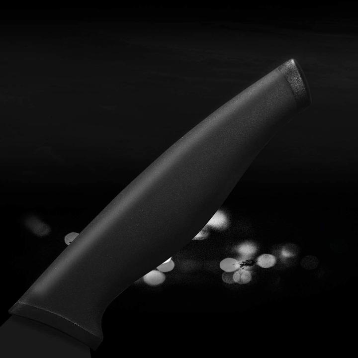 Actual product image Hecef Black Oxide Knife Set 6 pcs.