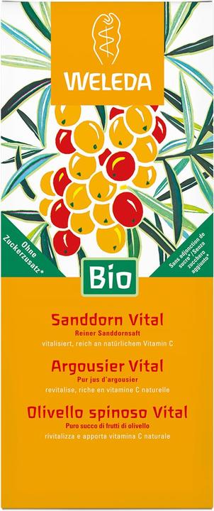 Produktbild Weleda Sanddorn Vital Saft (1 Stück, Flüssigkeit, 553 g)