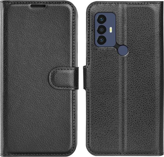 Produktbild MU Classic Litchi Leder Bookcover Series (TCL 30e)
