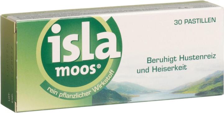 Produktbild Isla Moos Pastillen Classic Stk (30 Stück)