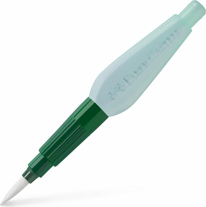 Image du produit Faber-Castell Pinceau pour réservoir d'eau ""Water Brush"", pinceau large avec poils synthétiques, capacité : 6 ml