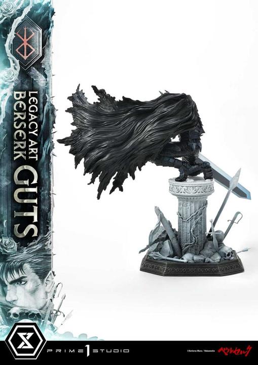 Produktbild Prime 1 Studio Berserk Legacy Art Kentaro Miura Statue statuette 1/6 Guts Bonus Version 45 cm