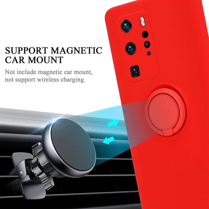 Actual product image Cadorabo TPU Liquid Ring Silicone Case Cover (Huawei P40 Pro+)