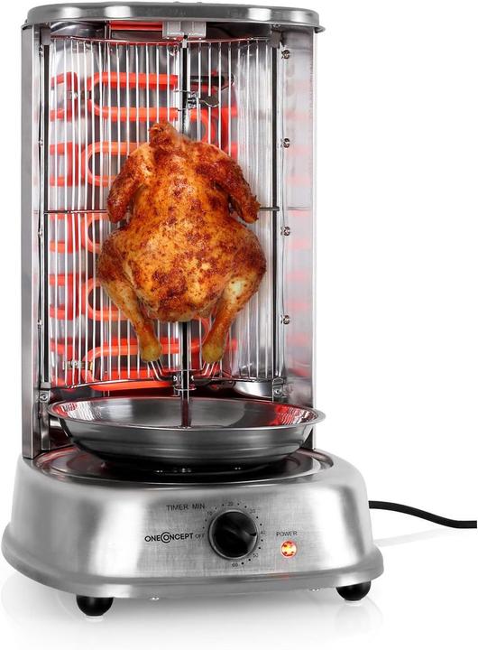 Produktbild OneConcept Kebap Master - Vertikalgrill mit Drehspiess