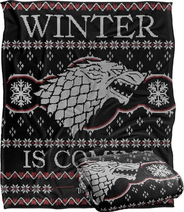 Produktbild Game of Thrones Decke Winter Is Coming Fair Isle (152 x 127 cm)