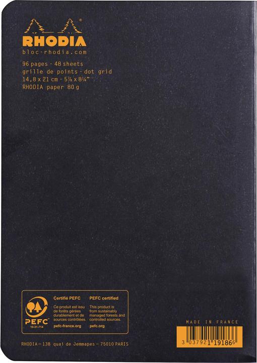 Immagine prodotto Rhodia Classic (A5, Rigatura speciale, Copertina rigida)
