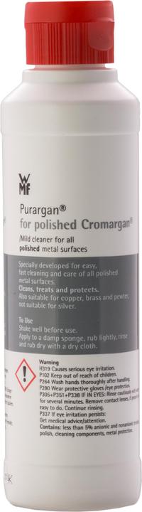 Produktbild WMF Purargan Reinigungsmittel Pflegemittel 250ml für polierte Metall-Oberflächen