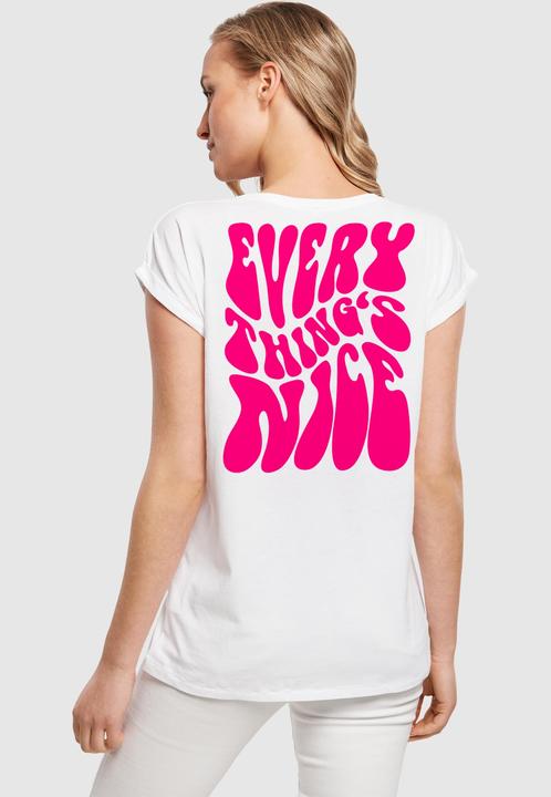 Produktbild Mister Tee MisterTee Everything Is Nice Ladies Extended Shoulder Tee - 195243 (L)