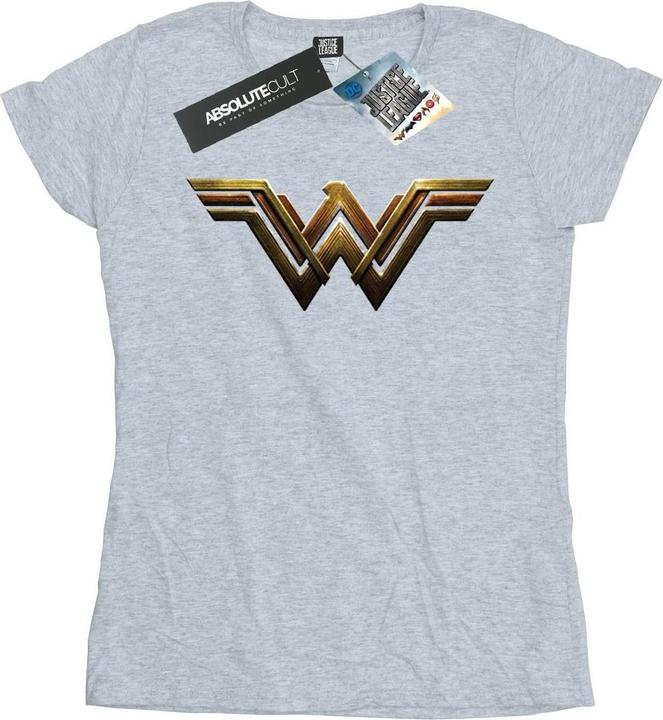 Actual product image Wonder Woman Womens/Ladies Logo Cotton T-Shirt (XL)