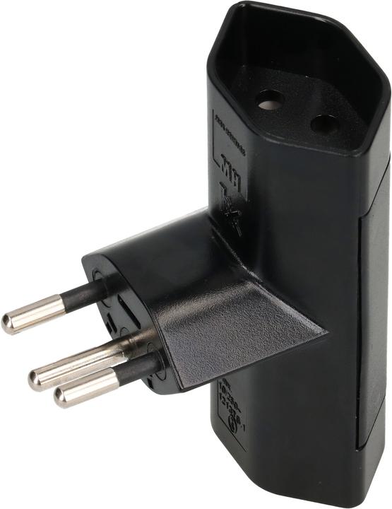 Image du produit Max Hauri Fiche de dérivation 2x type 13 3 pôles (Type 13, 2 x)
