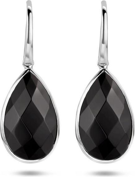 Produktbild Glams Oorhangers Onyx 10.86ct Franse Haak - Zilver (925 Silber)