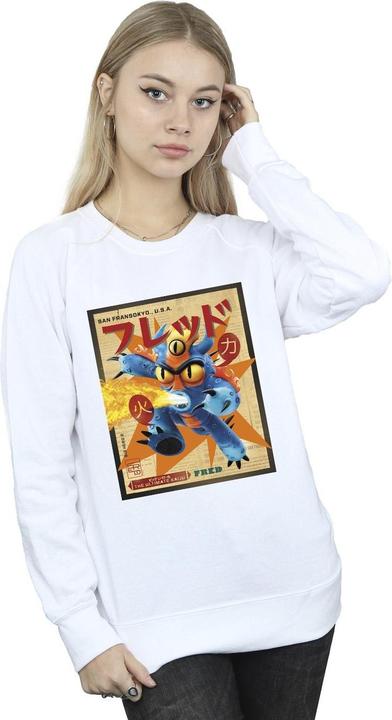 Produktbild Disney Big Hero 6 Baymax Fred Newspaper Sweatshirt (L)