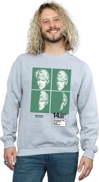 Produktbild David Bowie 1983 Concert Poster Sweatshirt (4XL)