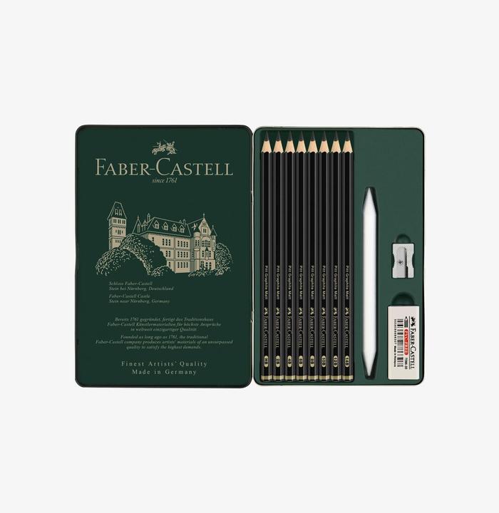 Immagine prodotto Faber-Castell Set di matite in grafite (2 mm, B, HB, 11 x)