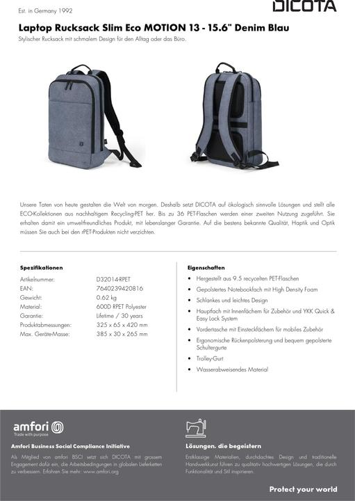 Produktbild Dicota Motion (12.65 l)