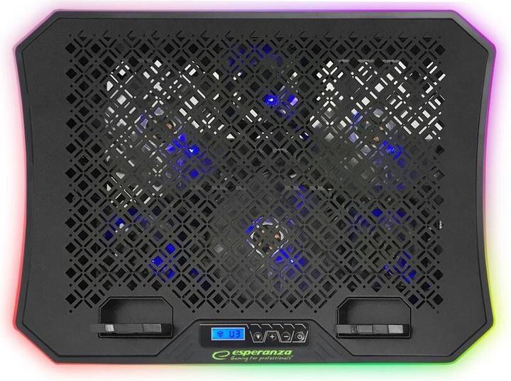 Produktbild Esperanza EGC109 Gaming Cooling Pad für Laptop-LED-RGB-Galerie