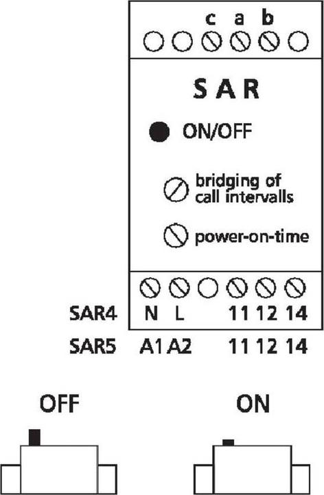 Image du produit Metz Connect BTR SAR 4 fonctions réglables f. Montage sur rail DIN / Veuillez tenir compte des données