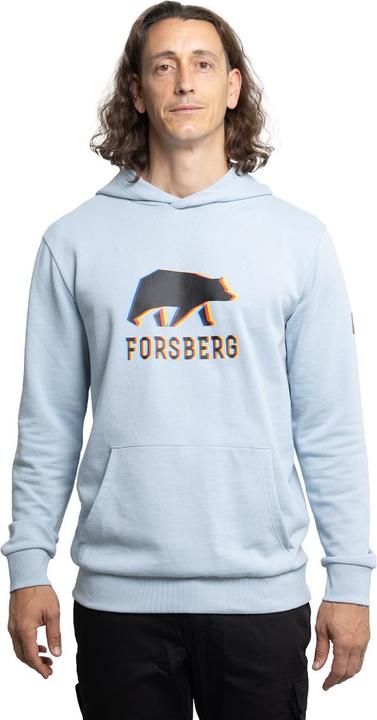 Actual product image Forsberg Hoodie with black Anaglyph logo (S)