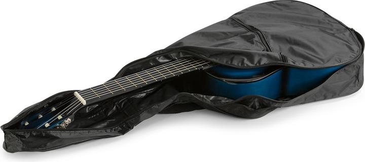 Produktbild Max Konzertgitarre SoloArt Set Blau (Akustik Gitarren Set, Holz)