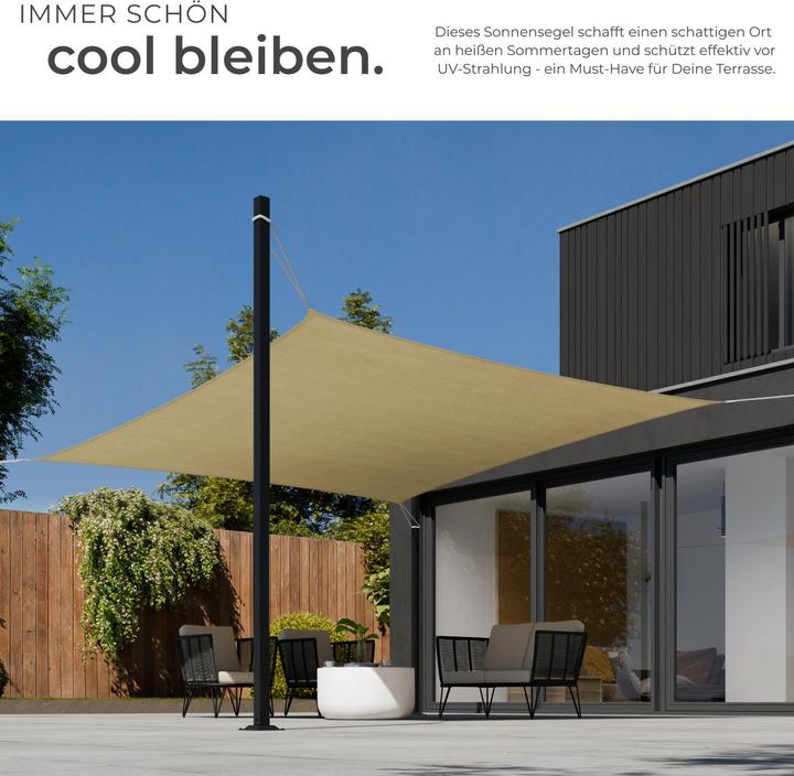 Immagine prodotto tectake Tenda da sole (300 x 300 cm)