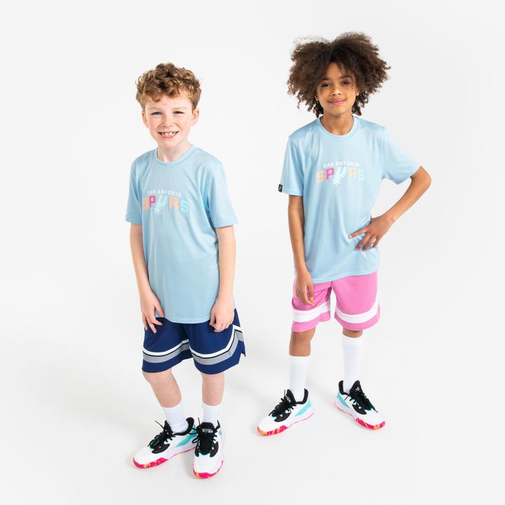 Produktbild Tarmak Kinder Basketball T-Shirt NBA Spurs - TS900 blau (8, 9, 10)