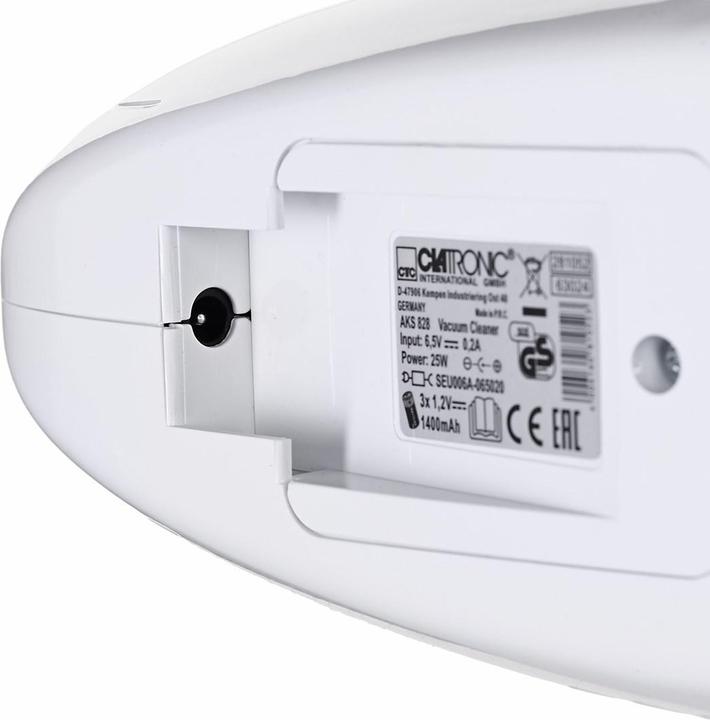 Actual product image Clatronic Hoover AKS 828 (2W, Baltos Spalvos)