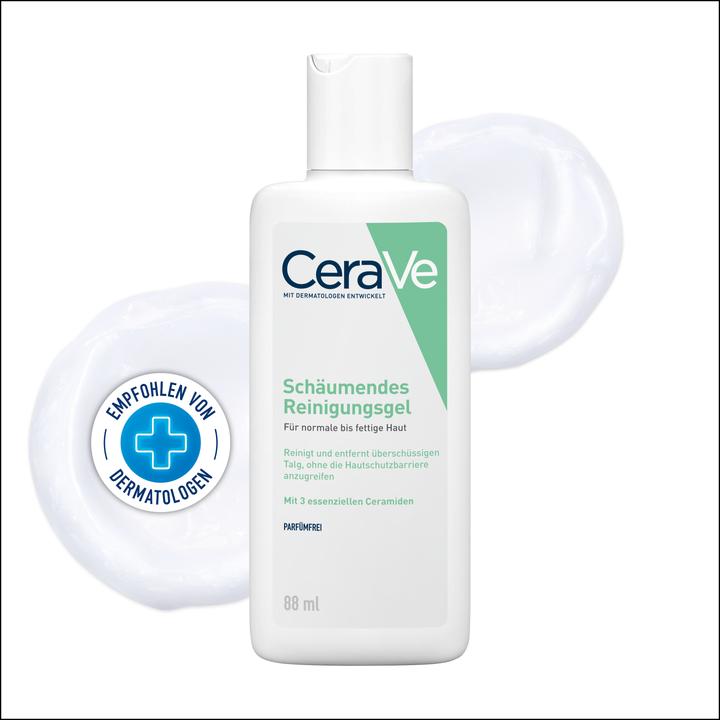 Produktbild CeraVe Schäumendes Reinigungsgel für Gesicht und Körper (Schaum, 88 ml)