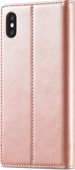 Produktbild Cover-Discount iPhone Xs / X - Stand Flip Case Hülle rosa (Apple iPhone XS)