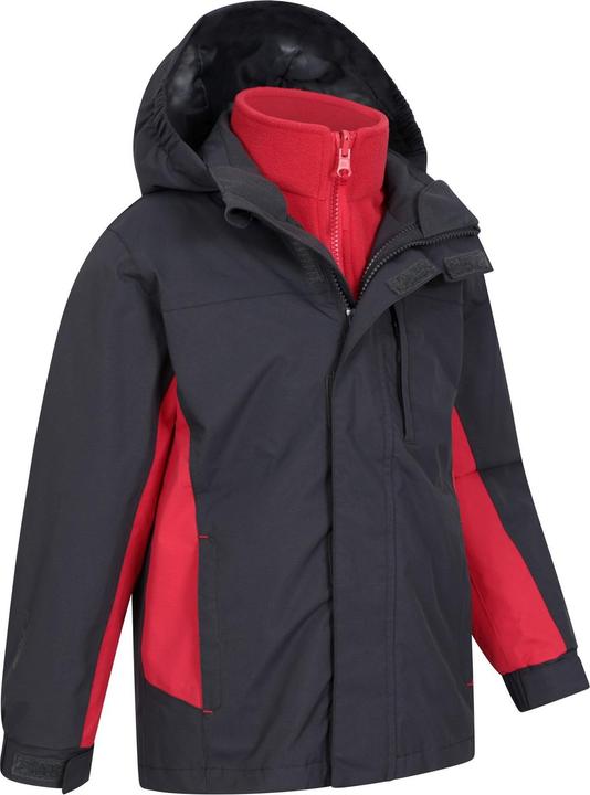 Immagine prodotto Mountain Warehouse Cannonball Giacca Impermeabile 3 In 1 Bambini (98)