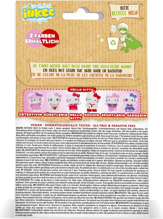Valeurs nutritives et ingrédients Craze Inkee Surprise Hello Kitty (Bombe de bain)