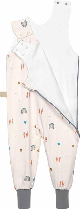 Odenwälder Baby-Sommerschlafsack Jumper unwattiert Ecru Gr. 86/92 (92 cm)