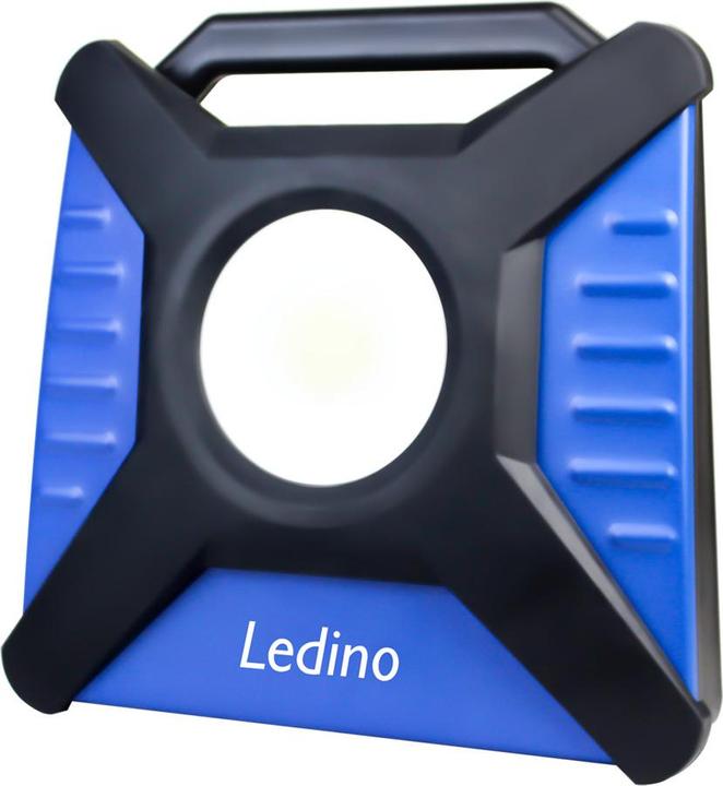 Produktbild Ledino 60W LED-Akkustrahler Kiel 60M für verschiedene Akkus + 230V Direktanschluss (6600 lm)