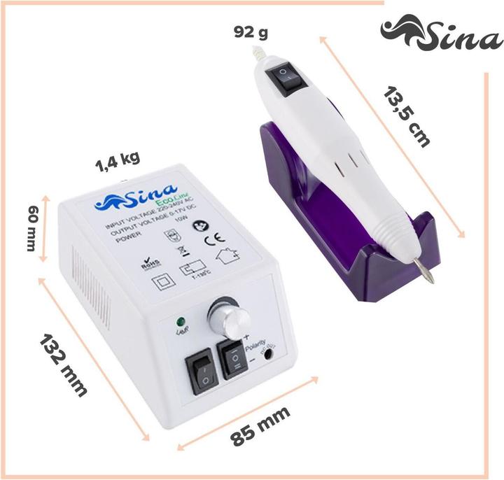 Produktbild Sina Nagelfräser Set - DR-298
