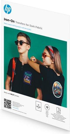 Image du produit HP Iron-On Transfers for Dark Fabric A4 (210 x 297 mm) 10 sheets (10 x)